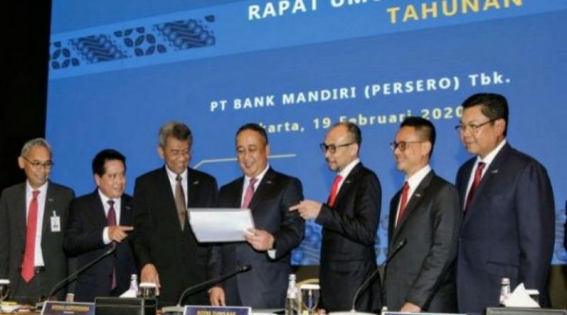 RUPS Bank Mandiri Bagikan 60% Laba 2019 Sebagai Dividen ...